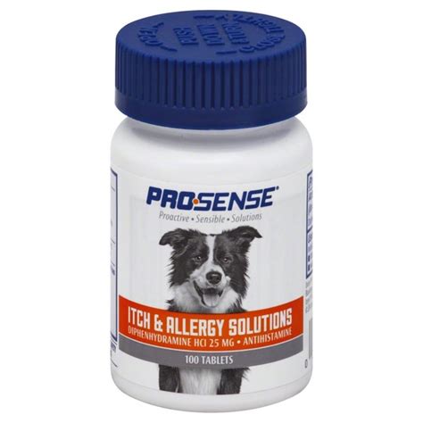 Pro Sense Itch And Allergy Solutions Tablets 100 Each Instacart