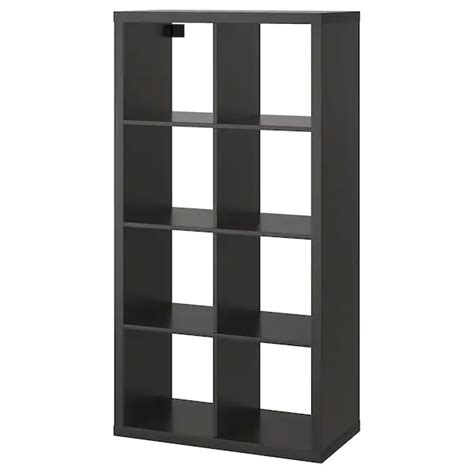 Ikea Kallax Bookcase 2x4 Black Furniture And Home Living Furniture