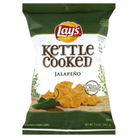 Lays Kettle Cooked Jalapeno Chips 1875 Oz Frys Food Stores