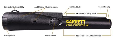The excellent variety of metal detectors available from the garrett brand is another waterproof: Garrett Pro Puntero 2-Electronic Pin punteros con Funda | eBay