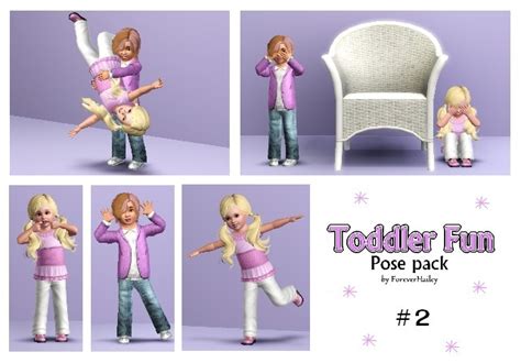 Foreverhailey Creations Toddler Fun 2 Pose Pack Toddler Fun