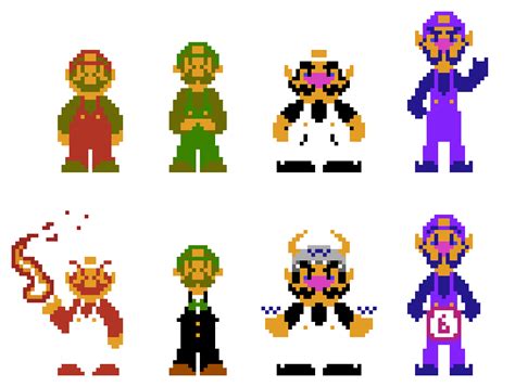 Super Mario Bros Nes Sprite Attempt By G Norm Us On Newgrounds