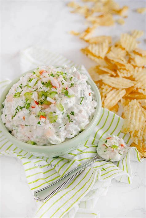 If large shrimp are served on a platter with sauce and no fork, pick. This Shrimp and Crab Dip recipe is an easy to whip up and ...