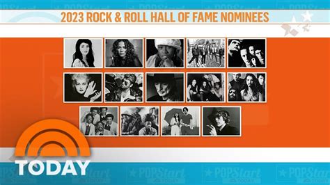 The Rock And Roll Hall Of Fame 2023 Nominees Are Youtube