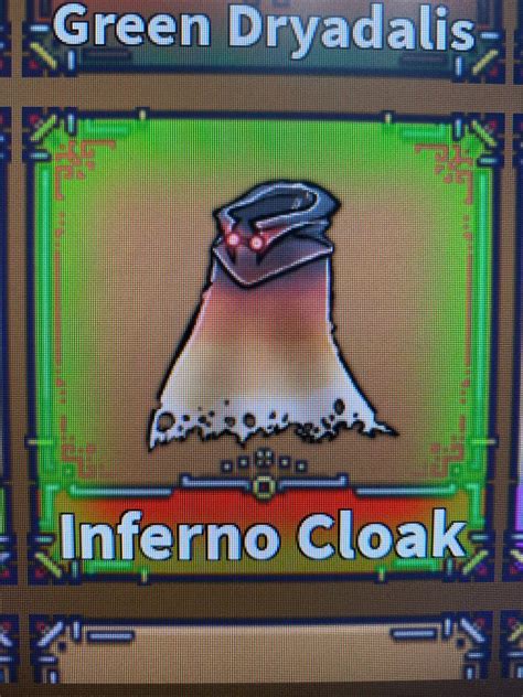 Roblox King Legacy Inferno Cloak 其他 其他 Carousell