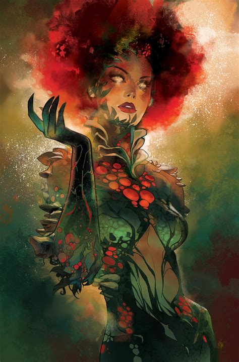 Poison Ivy 14 Variant Cover Art By Otto Schmidt Rcomicbooks