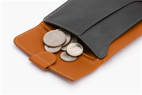 Coin Fold Slim Leather Wallet With Coin Pocket Bellroy
