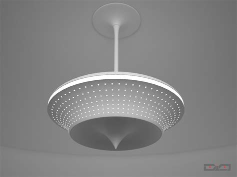 Ceiling Lamp UFO design 3D model | CGTrader