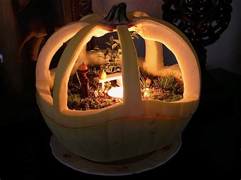 Idea Para Decorar Con Calabazas En Halloween Ideas Para Jardines Y
