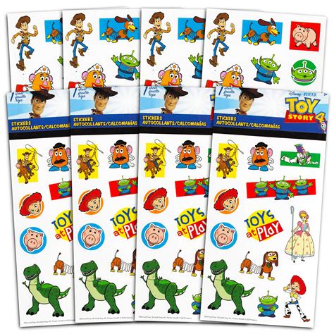 Buy Disney Pixar Toy Story Stickers Party Favors Set Bundle Includes