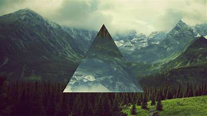 Hipster Abstract Triangles Wallpapers Manipulation Wallpaperup