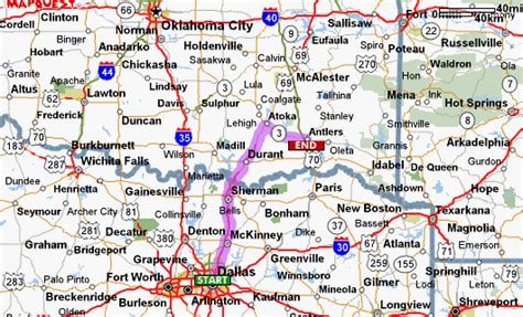 Dallas Texas Map Surrounding Cities