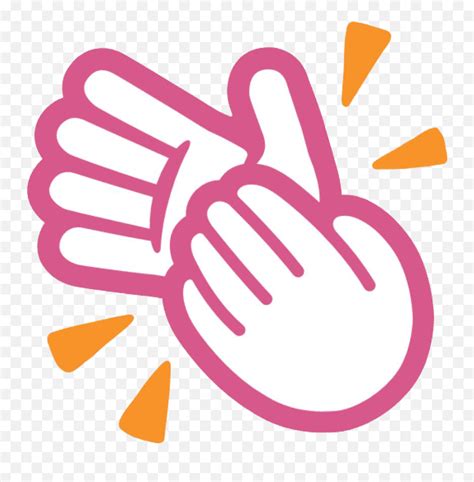 Clapping Hands Emoji Png Pic Clap For Key Workers Posterbrown Hand