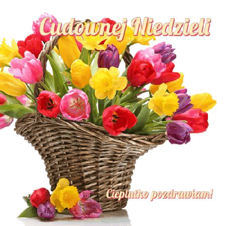 Wspaniałej niedzieli życzę tobie pozdrawiam róże - Życzenia na GifyAgusi.pl
