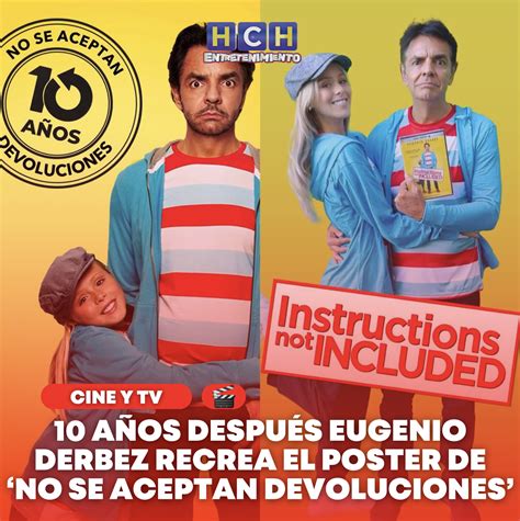 10 Años Después Eugenio Derbez Recrea El Poster De No Se Aceptan