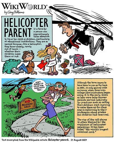 The Helicopter Parent The Helicoptered Child