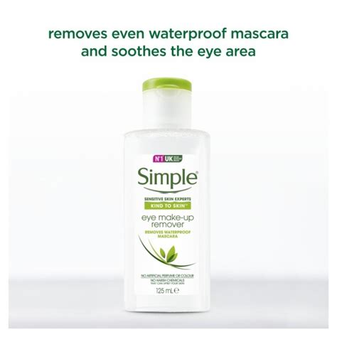 Buy Simple Kind To Eyes Make Up Remover Chemist Direct
