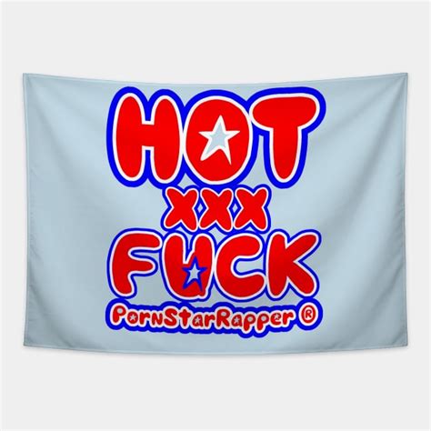 Pornstarrapper® Hot Xxx Fuck Front And Back Logo Xxx Tapestry