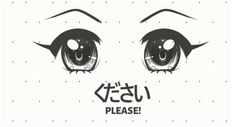 Ojos Kawaii. Imágenes PNG Dibujos para Colorear
