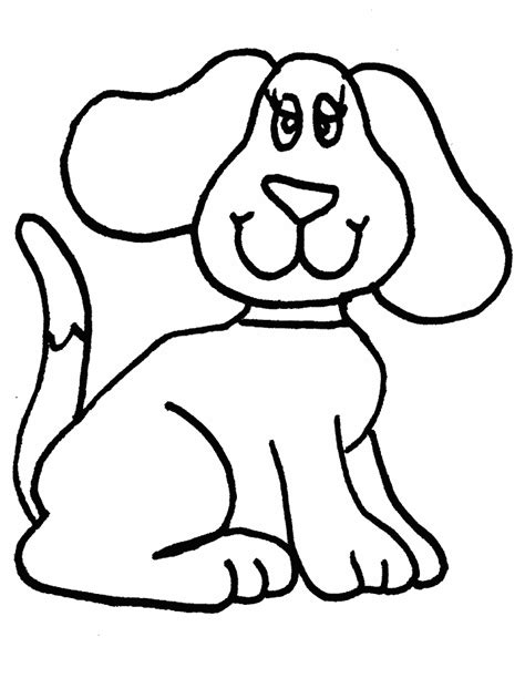 dogs to colour in Colouring Pages