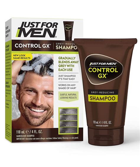 Just For Men Control Gx Gradual Gray Reduction Daily Hair Shampoo Oz