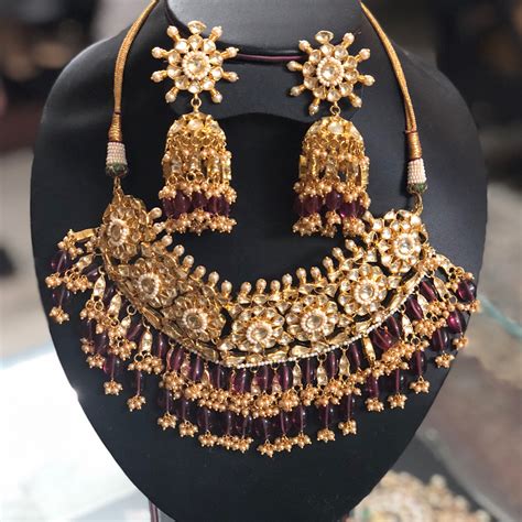 Kundan Necklace Set From Jewel Style South India Jewels