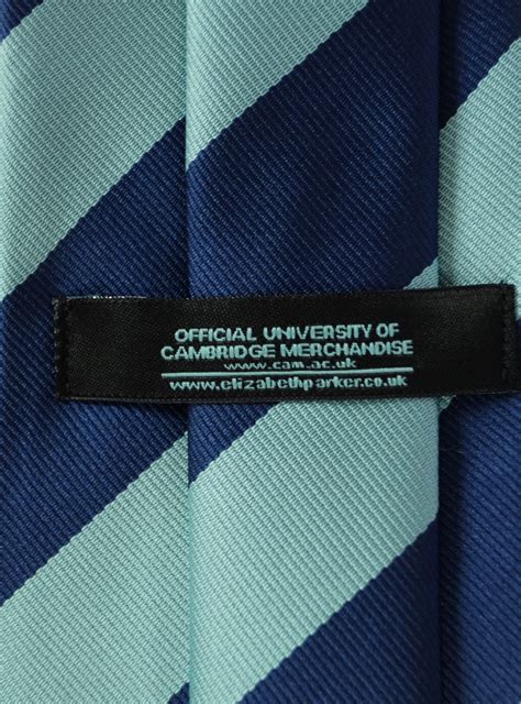 University Of Cambridge Cambridge Blue Striped Tie Ryder And Amies