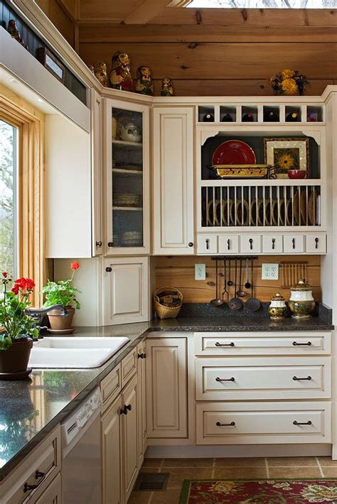 Where to start when updating oak kitchen cabinets. Log Home Kitchens - Log Homes of America | Log home ...