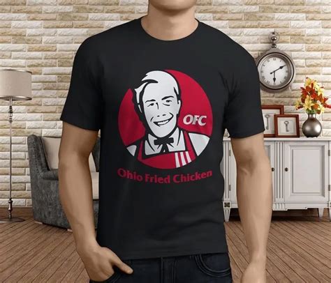 Jake Paul Ohio Fried Chicken Fanjoy Merch Men S Black T Shirt S 3xl In T Shirts From Men S