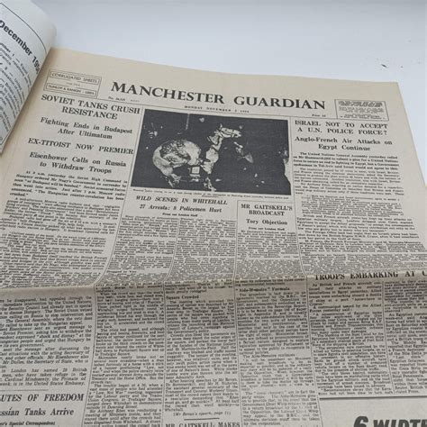 Great Newspapers Reprinted 32 1973 ‘manchester Guardian Nov 1956