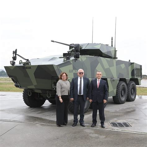 Turkish Armored Vehicle Manufacturer Otokar Unveils The Arma Ii 8×8