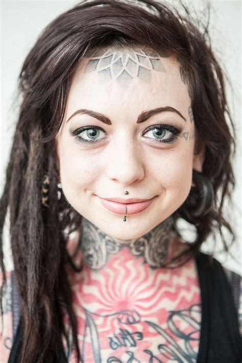 Deryn Tenacious Flickr Photo Sharing Facial Tattoos Head Tattoos Girl Tattoos Portrait