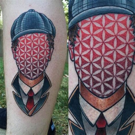 Pointillism And Surrealism Collide In This Insane Tattoo By Jay Joree