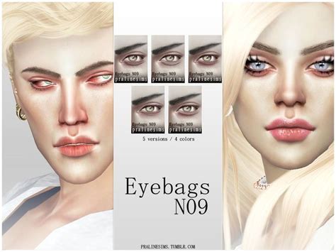 Realistic Eyebags In 20 Versions All Ages And Genders Found In Tsr