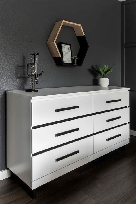 Before And After Ikea Malm Dresser Makeover Hack