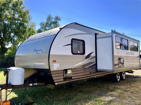 2015 Forest River Cherokee Grey Wolf 26dbh Travel Trailers Rv For Sale