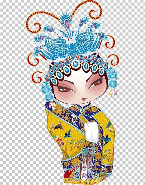 Peking Opera Cartoon Chinese Opera Png Clipart Anime Character Art