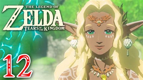 Zelda Tears Of The Kingdom 12 Sonia Reine Dhyrule Youtube