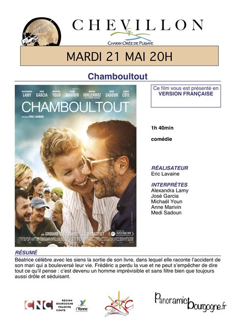 Cinéma Chevillon Salle Gaston Chausson Le 21 Mai Chamboultout Charny Orée De Puisaye