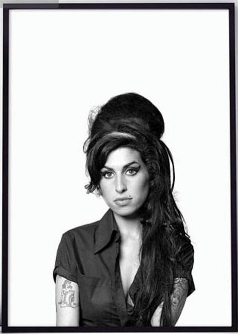 Amy Winehouse Poster Black And White Poster Amy Winehouse Etsy With