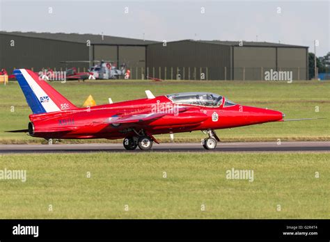 Former Royal Air Force Raf Red Arrows Folland Gnat Vintage Jet G Timm