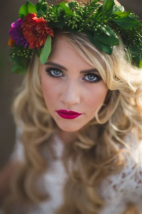 Floral Crown Floral Crown Floral Headpiece Bridal