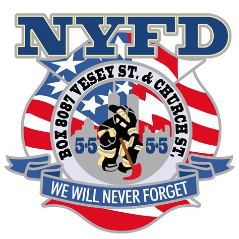 91101 Never Forget Vesey Church Street Nyfd Patch 5 Etsy In 2023