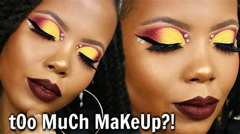 Too Much Makeup Dramatic Af Cut Crease Tutorial For Beginners