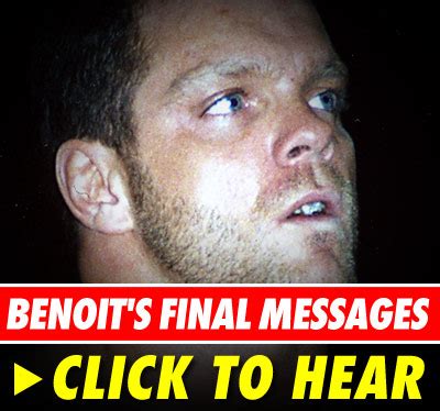 We did not find results for: Son's Message to Benoit: "See Ya, Pooh Bear" | TMZ.com