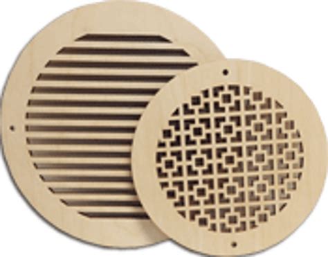 Wood Round Vent Cover Wood Grilles Vent And Cover