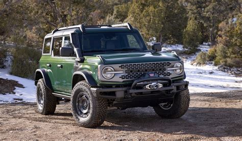 2022 Ford Bronco Everglades Special Edition Has Extreme Off Road Dreams