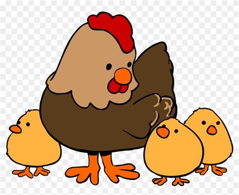 Cute Chicken Clipart Clipart Cartoon Hen And Chicks Free