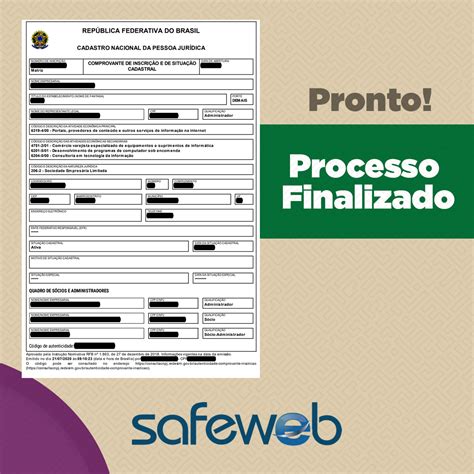 Saiba Como Gerar Um Documento Cnpj Modelo Ii