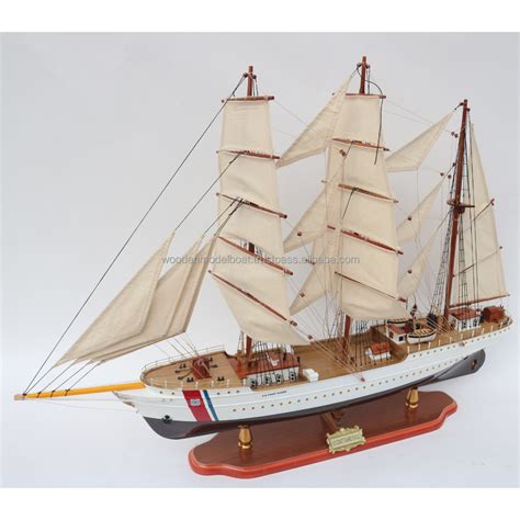Tall Ship Model Us Coast Guard Eagle Wooden Model Ships For Home